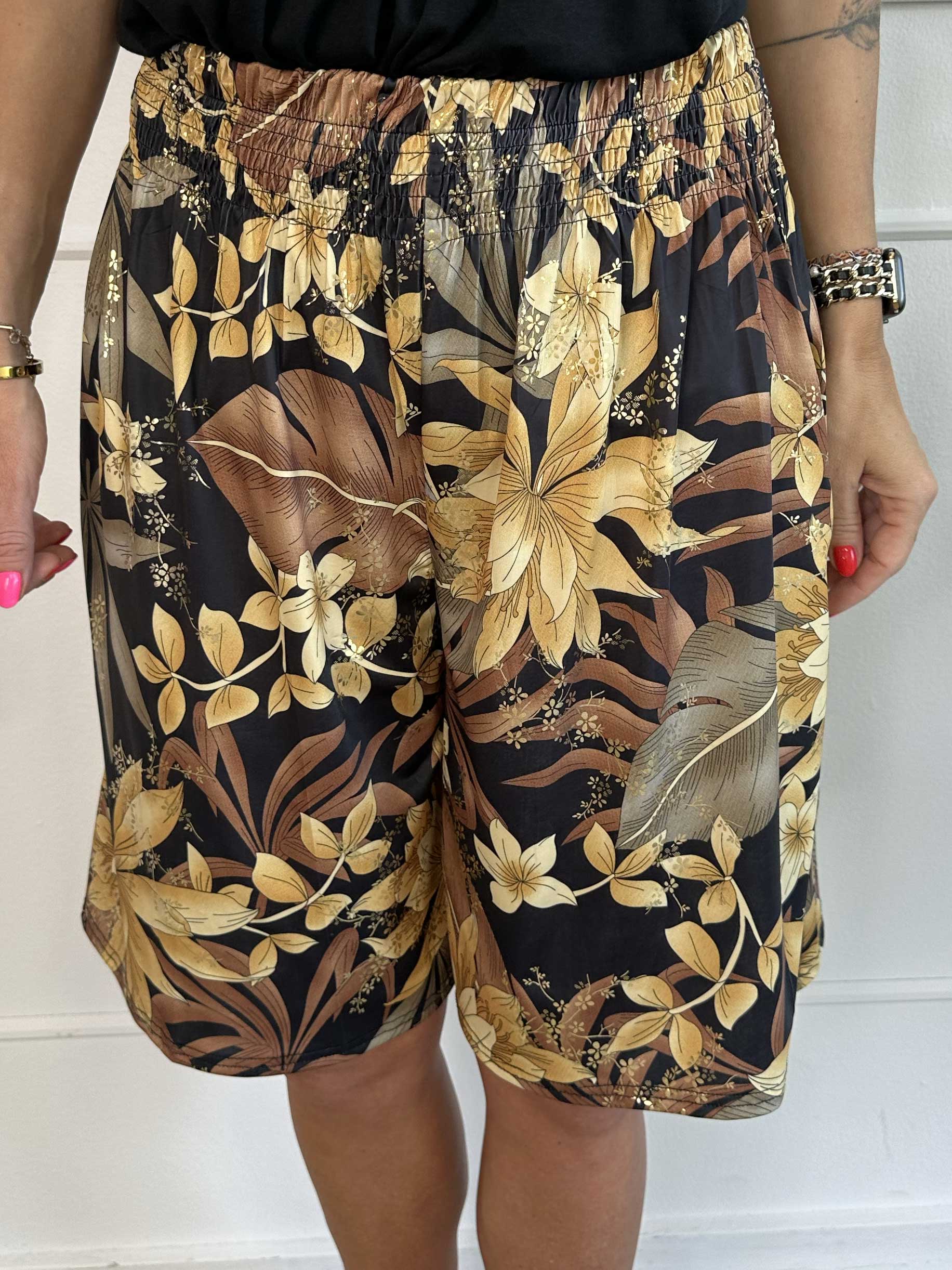 Pams Short Knickers - Elastiske shorts med elastikkant